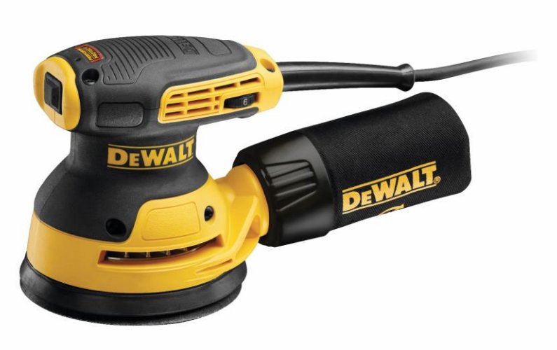 Elektrinis ekscentrinis šlifuoklis DeWalt DWE6423