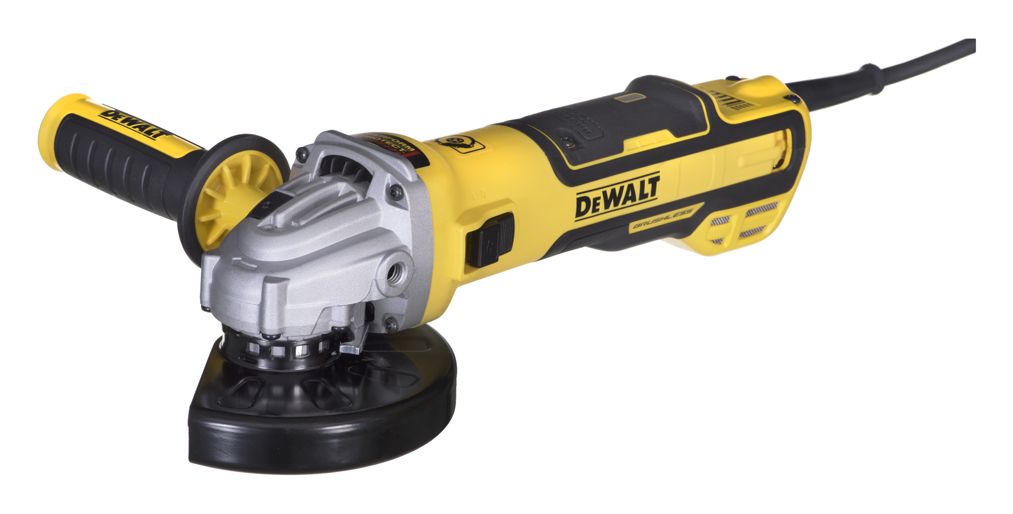 Elektrinis kampinis šlifuoklis DeWalt DWE4357-QS