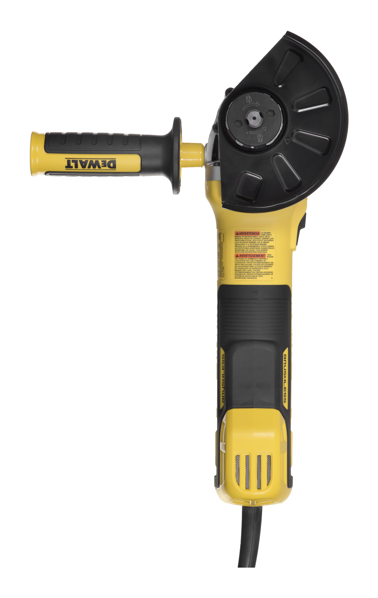Elektrinis kampinis šlifuoklis DeWalt DWE4357-QS