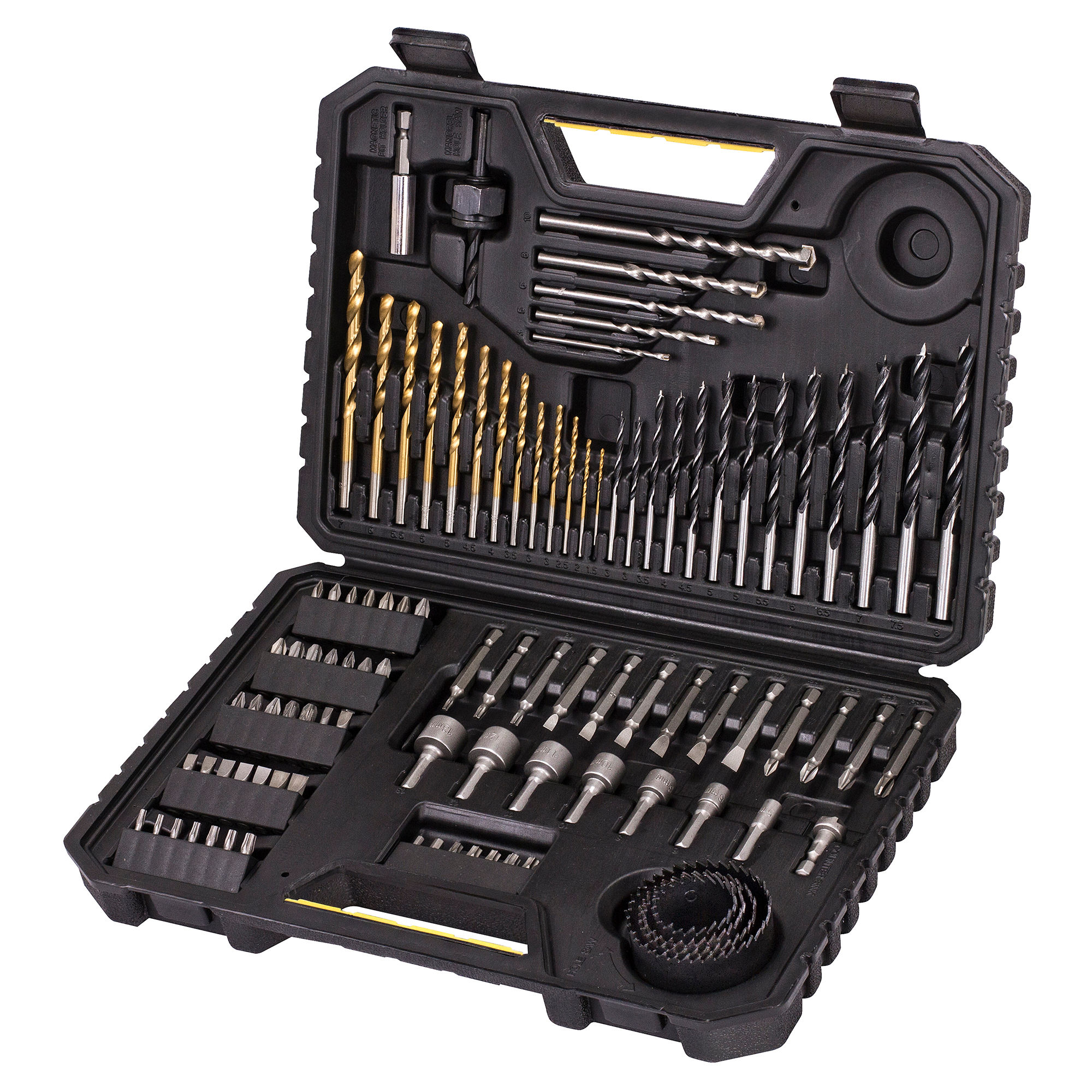 Stanley 100vnt. grąžtų ir antgalių rinkinys, sta7205-xj