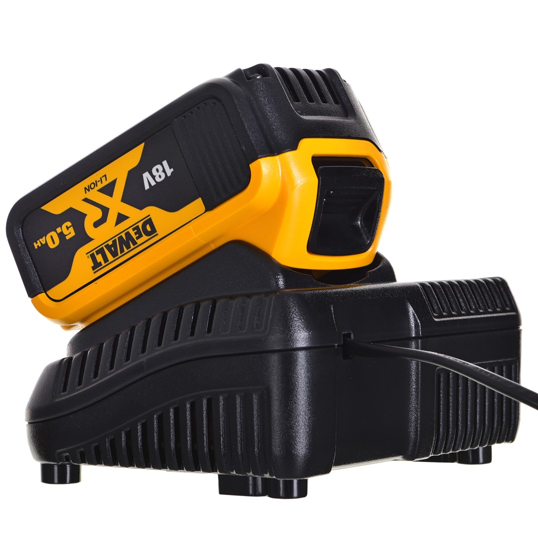Smūginis gręžtuvas-suktuvas DeWalt DCD805P2T-QW; 18 V; 2x5,0 Ah akum.