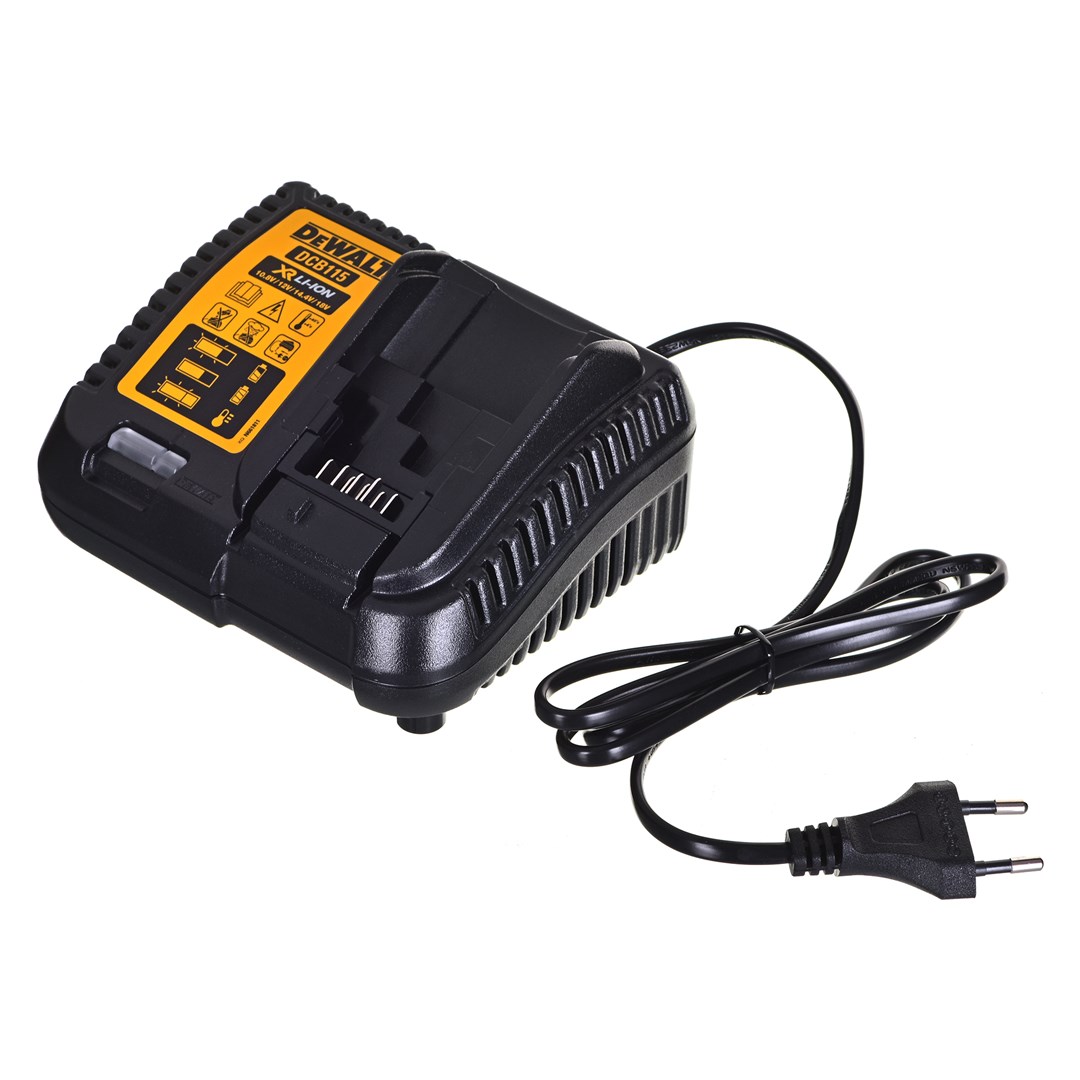 Smūginis gręžtuvas-suktuvas DeWalt DCD805P2T-QW; 18 V; 2x5,0 Ah akum.