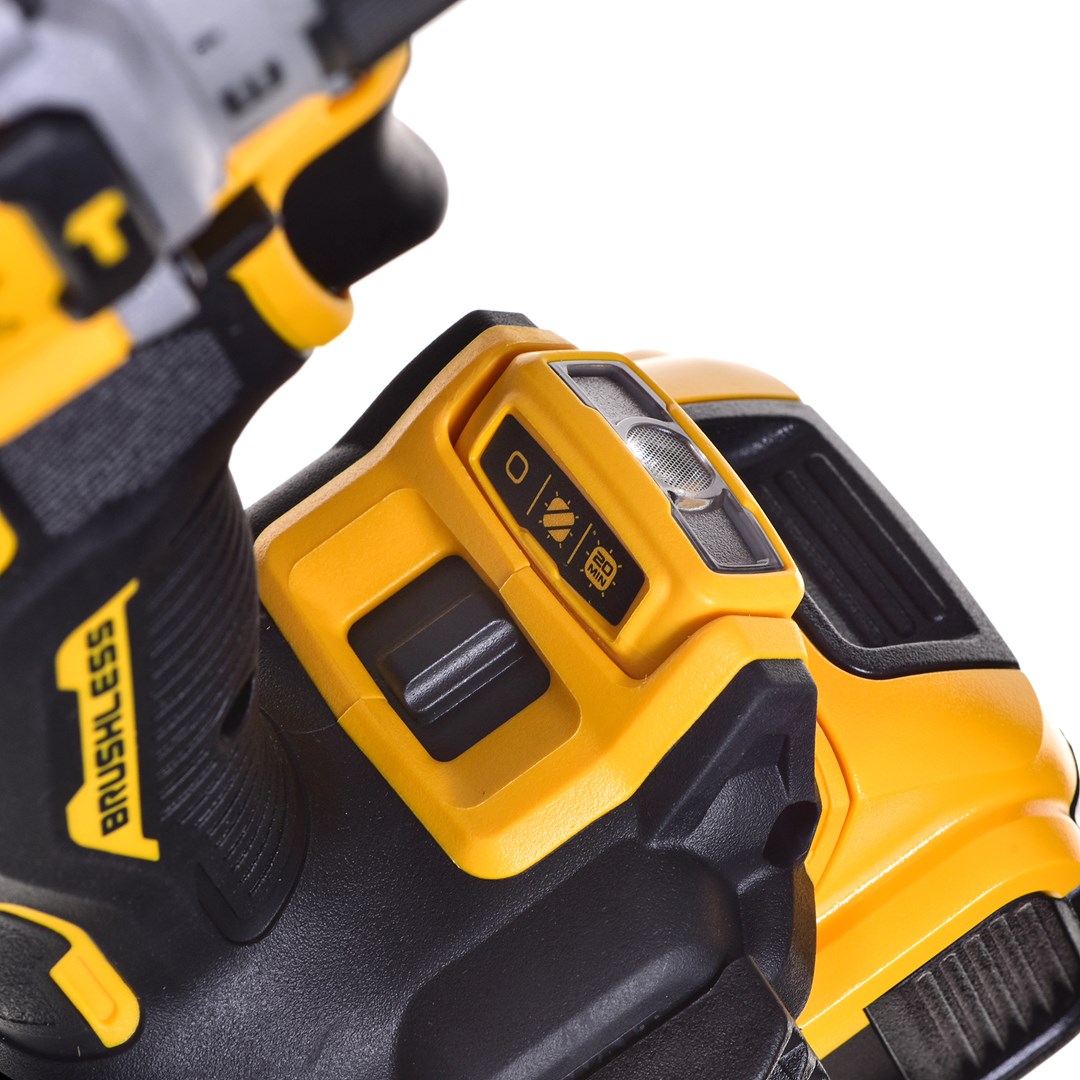 Smūginis gręžtuvas-suktuvas DeWalt DCD805P2T-QW; 18 V; 2x5,0 Ah akum.