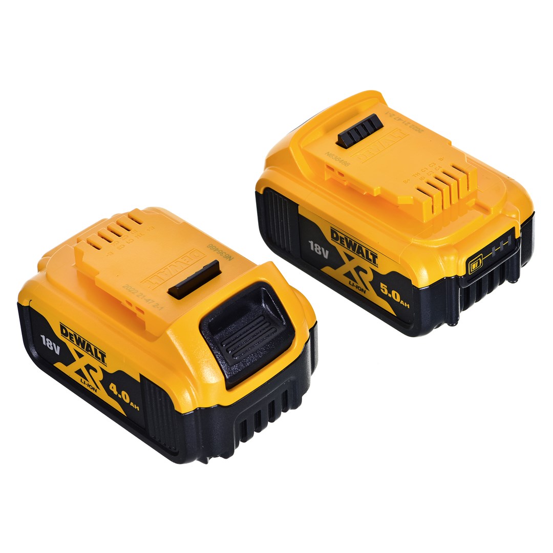 Smūginis gręžtuvas-suktuvas DeWalt DCD805P2T-QW; 18 V; 2x5,0 Ah akum.