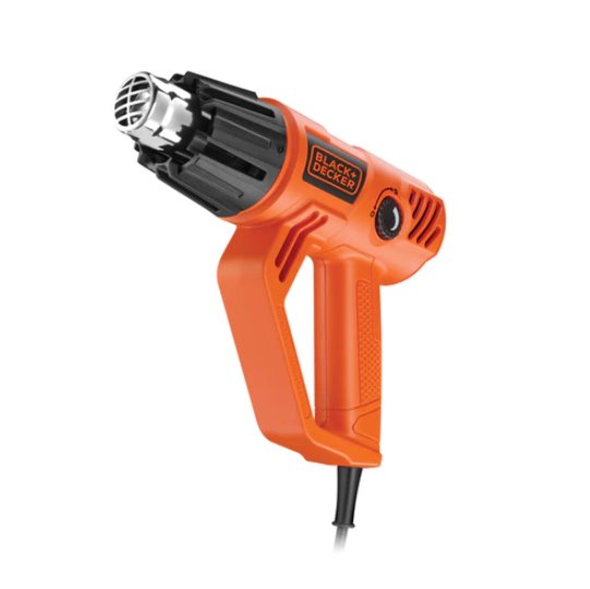 Juoda & Decker KX2001-QS šiluminis pistoletas 500 l/min 600 °C 2000 W Juoda, Raudona
