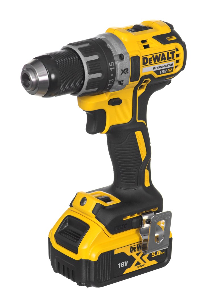 Suktuvas-gręžtuvas DeWalt DCD791P2; 18 V; 2x5,0 Ah akum.