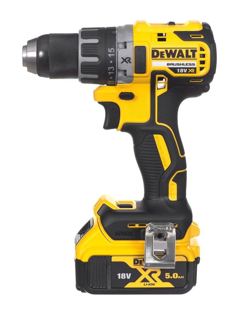 Suktuvas-gręžtuvas DeWalt DCD791P2; 18 V; 2x5,0 Ah akum.