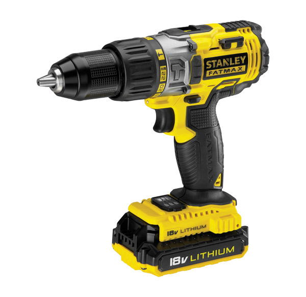 Akumuliatorinis smūginis gręžtuvas - suktuvas Stanley FMC625D2 18V