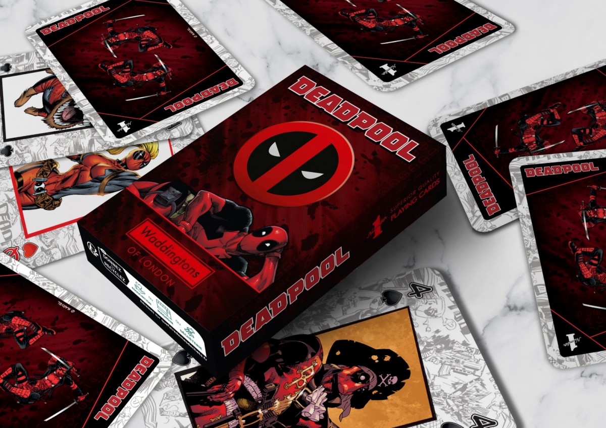 Winning moves deadpool žaidimo kortos waddingtons no.1 (anglų)