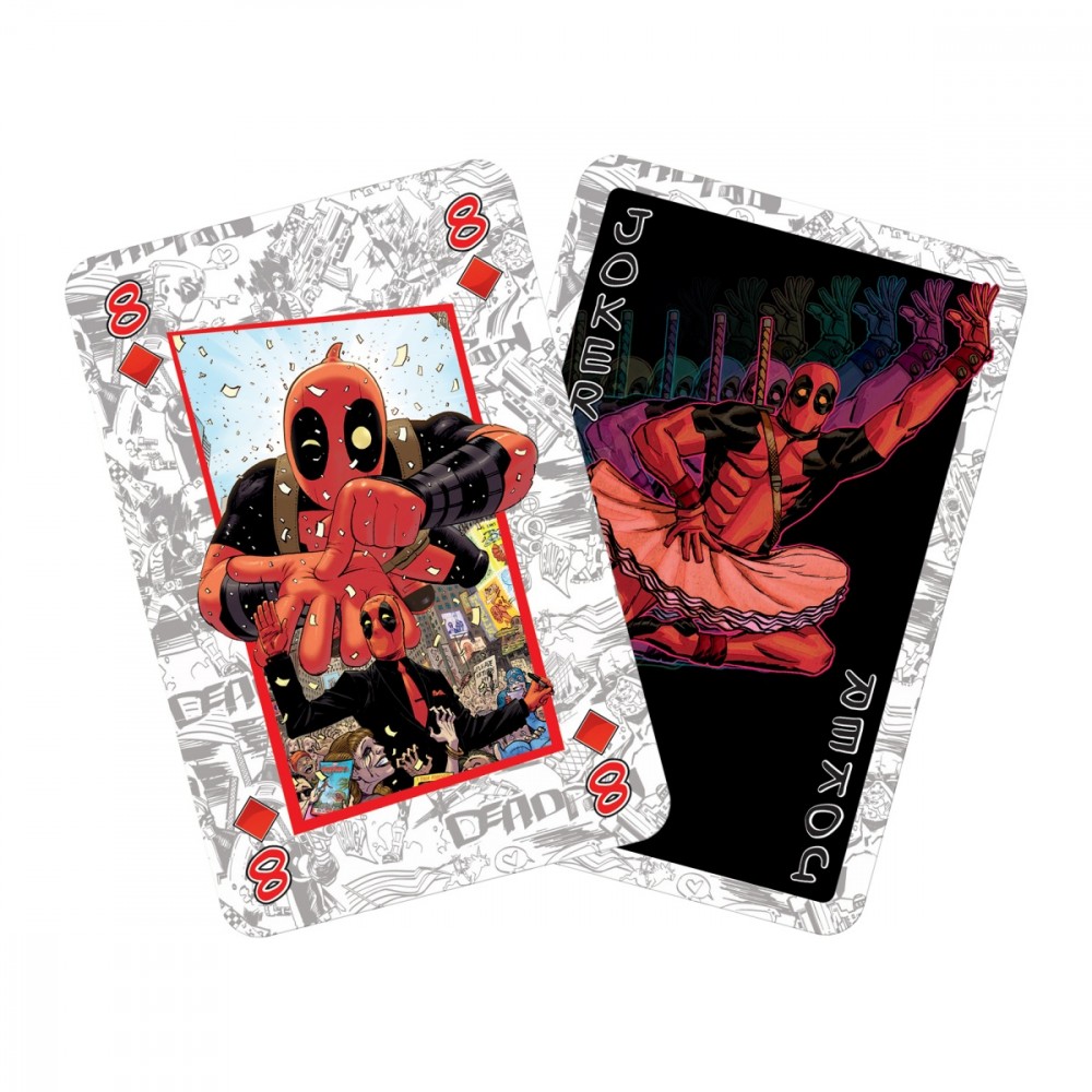 Winning moves deadpool žaidimo kortos waddingtons no.1 (anglų)