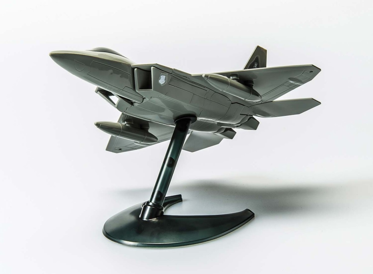 Airfix - quick build f22 raptor, j6005