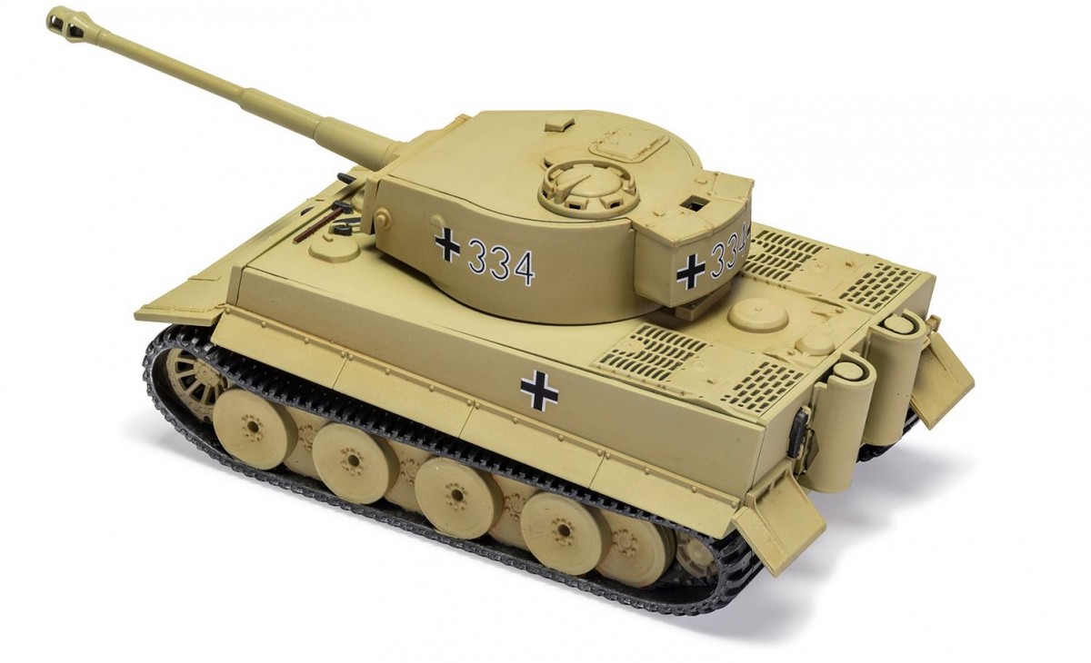 Konstruktorius airfix - tiger i dovanų komplektas, 1/72, 55004