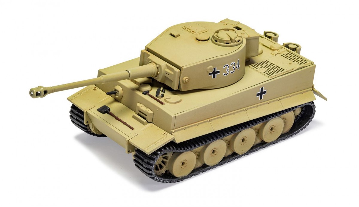 Konstruktorius airfix - tiger i dovanų komplektas, 1/72, 55004