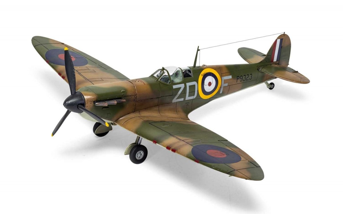 Airfix - supermarine spitfire mk.ia, 1/48, a05126a, color