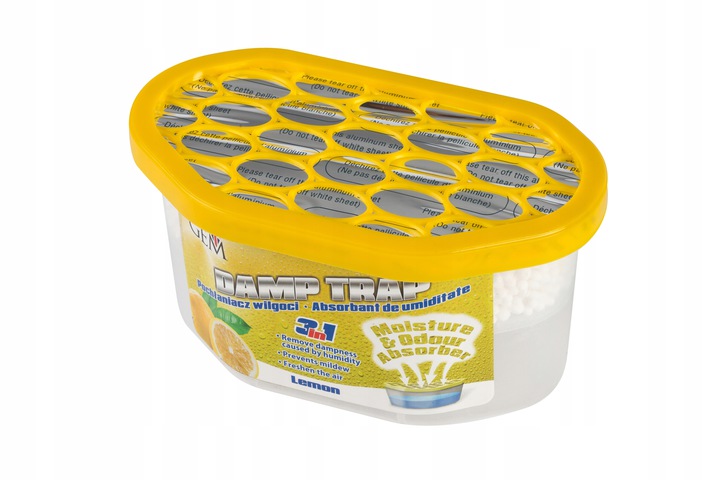 Drėgmės sugėriklis su citrinos kvapo įdėklu, 400ml