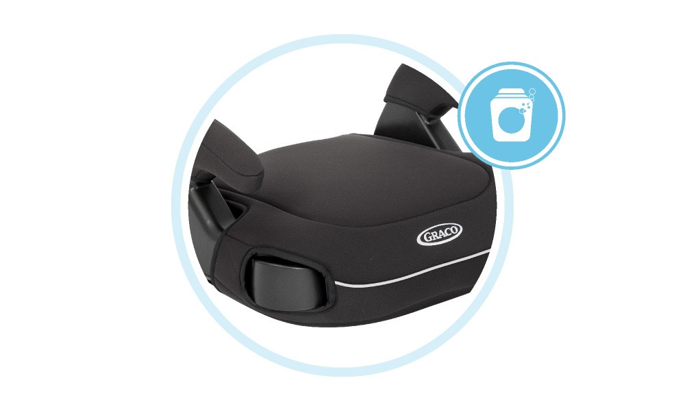 Automobilinė kėdutė/sėdynė graco booster deluxe r129, 22-36 kg, black