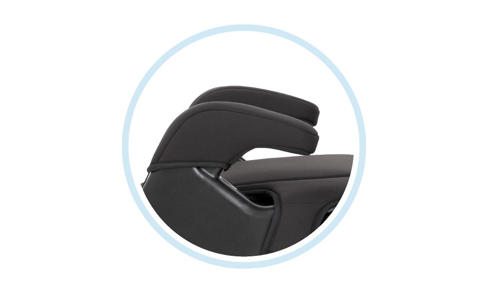 Automobilinė kėdutė/sėdynė graco booster deluxe r129, 22-36 kg, black