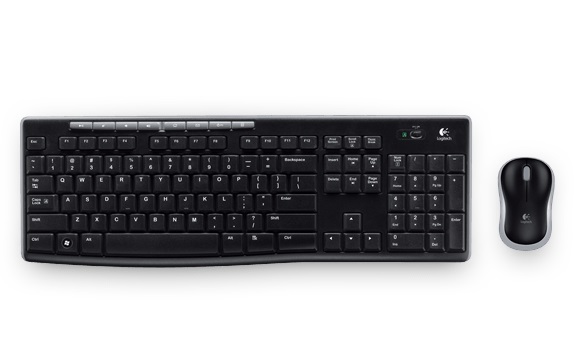 Logitech wireless desktop mk270