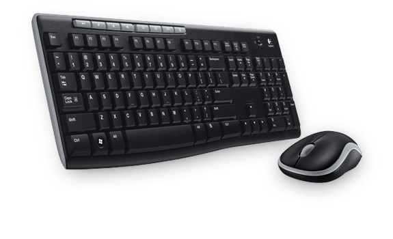 Logitech wireless desktop mk270
