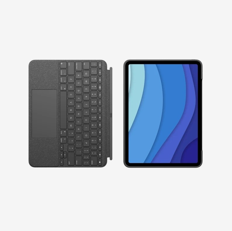 Logitech combo touch us skirtas ipad pro 12.9'', apple ipad pro (12.9