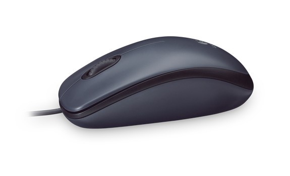 Laidinė pelė logitech m90, juoda