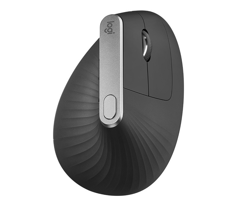 Vertikali pelė logitech mx vertical graphite