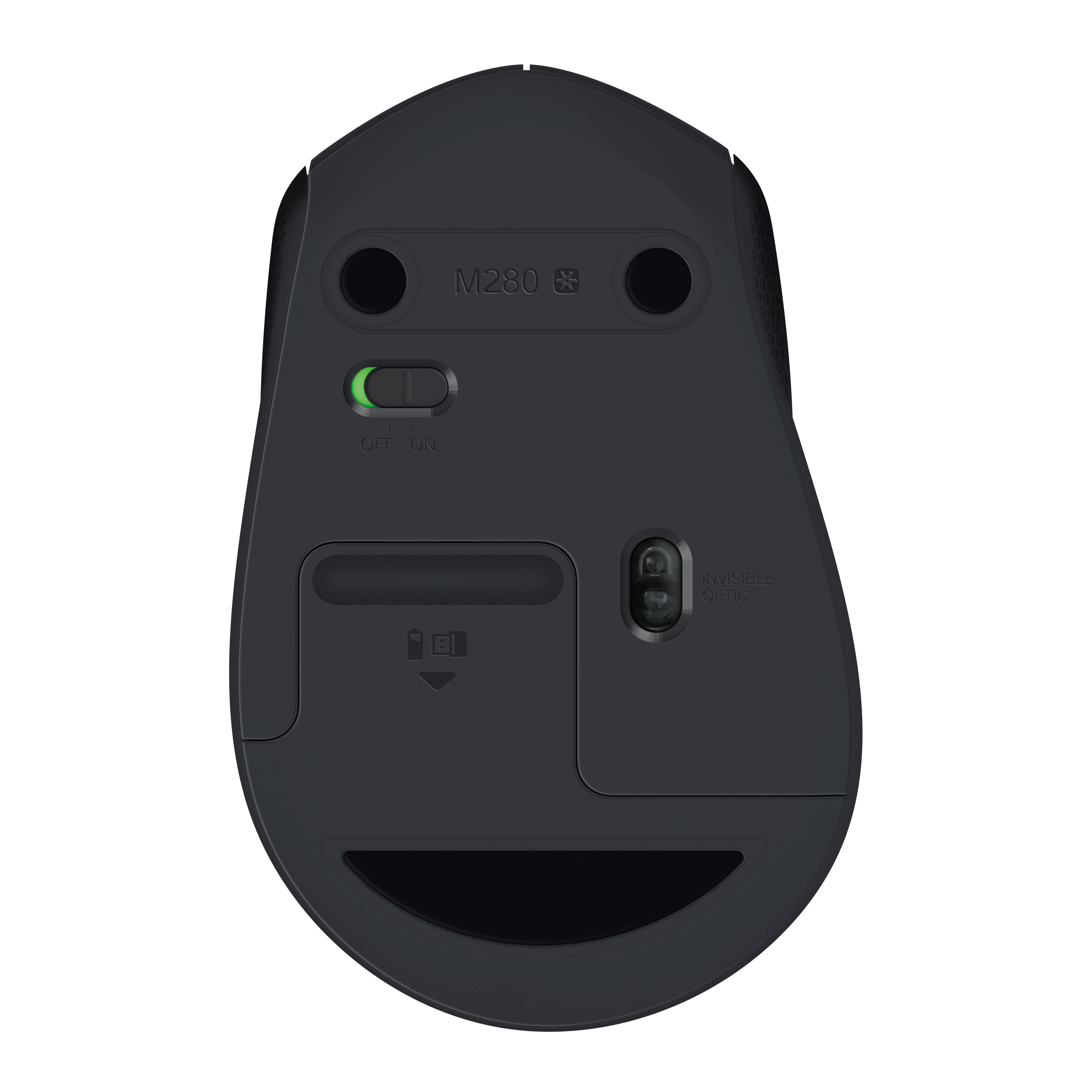 Belaidė pelė logitech m280, juoda