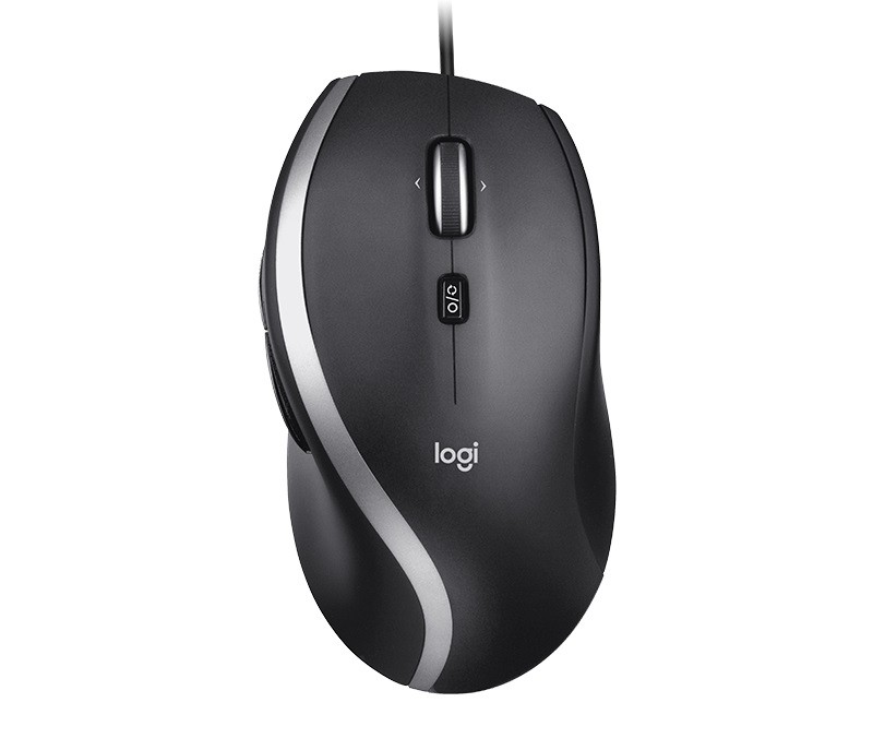 Optinė pelė logitech m500s, juoda