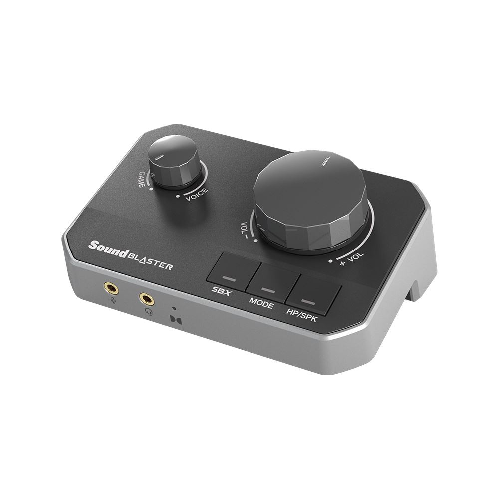 Creative zewnętrzna karta dźwiękowa z funkcją miksowania sound blaster g8 2x usb-c