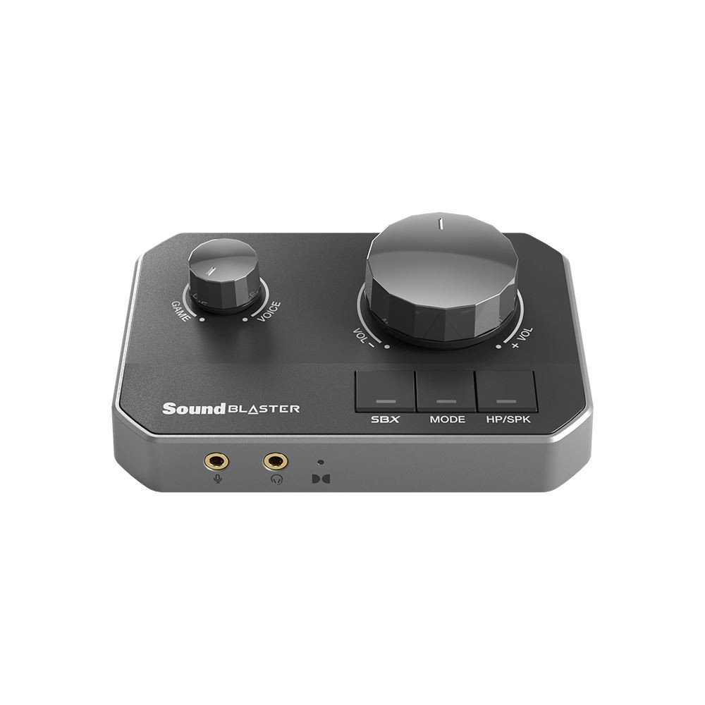 Creative zewnętrzna karta dźwiękowa z funkcją miksowania sound blaster g8 2x usb-c