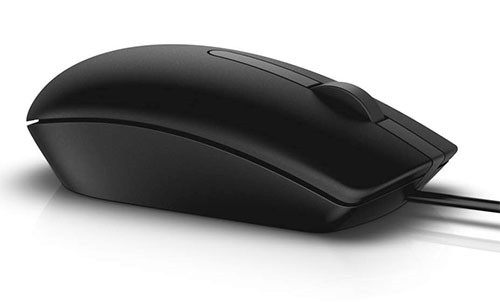 Optinė pelė dell ms116, juoda