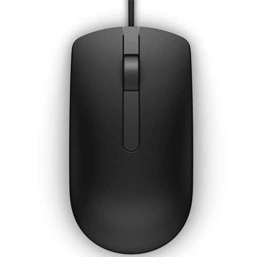 Optinė pelė dell ms116, juoda