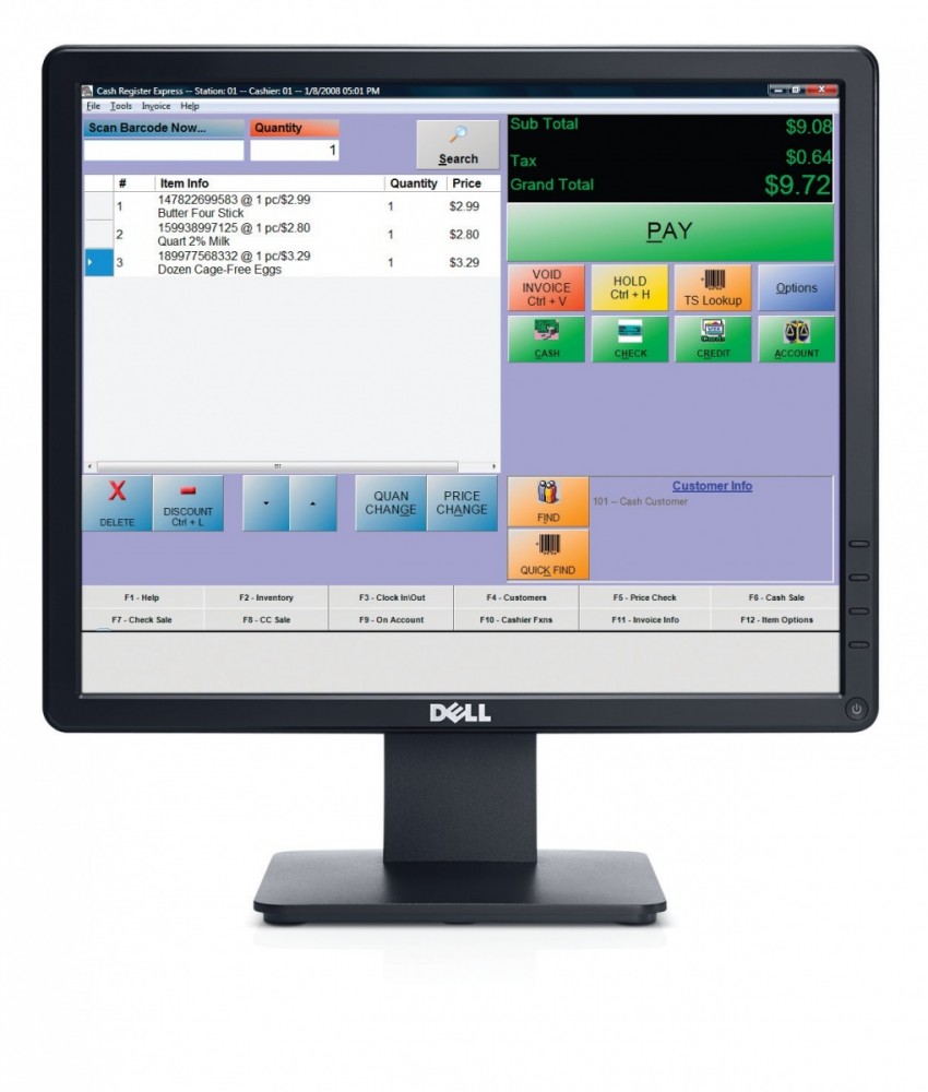 Monitorius dell e series e1715s led 210-aeus, 17