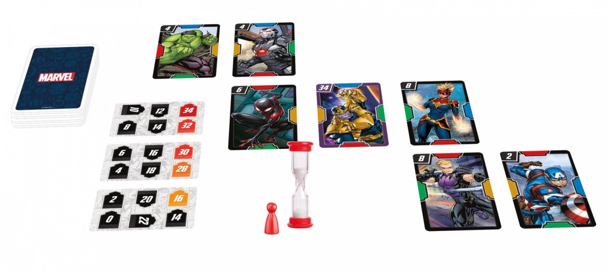 Stalo žaidimas cartamundi marvel heroes assemble