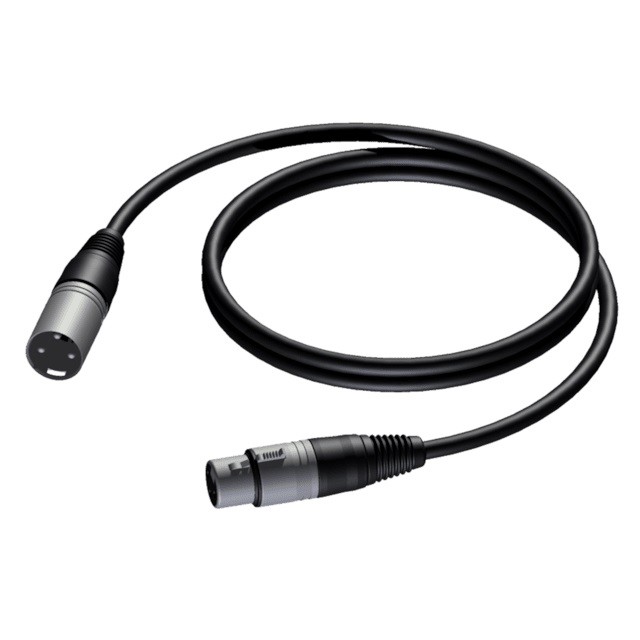 Audio laidas procab cab901/0.5, xlr, 0.5 m