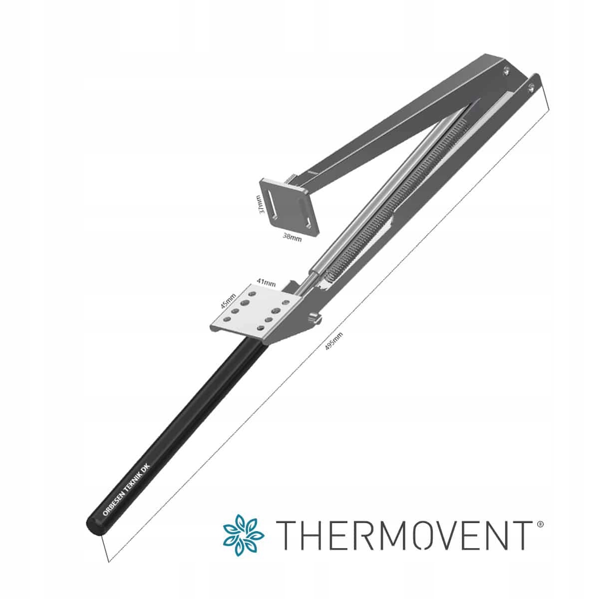 Automatinis stoglangio prietaisas vėdinimui Thermovent