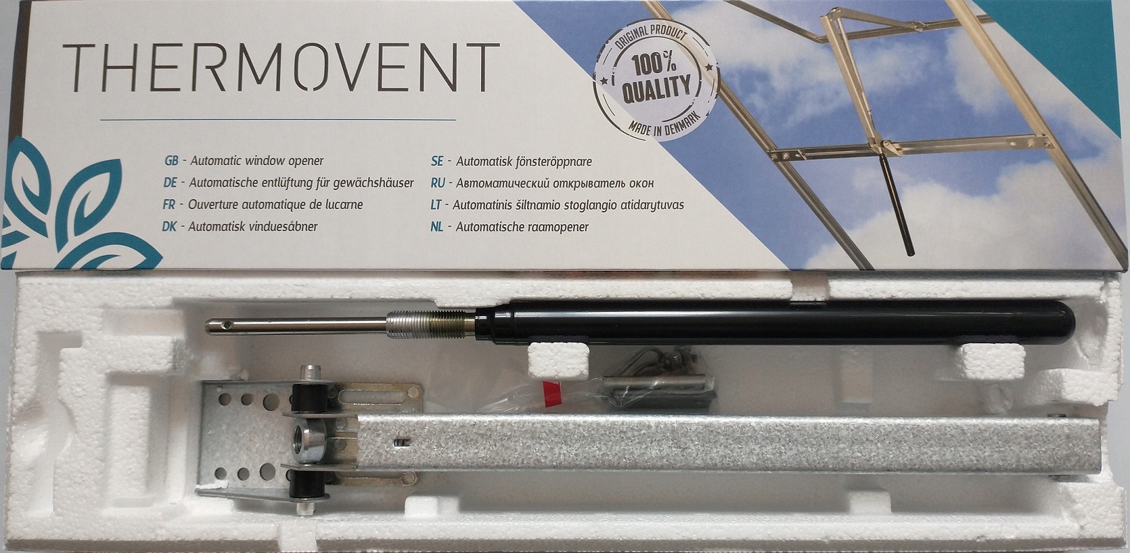 Automatinis stoglangio prietaisas vėdinimui Thermovent