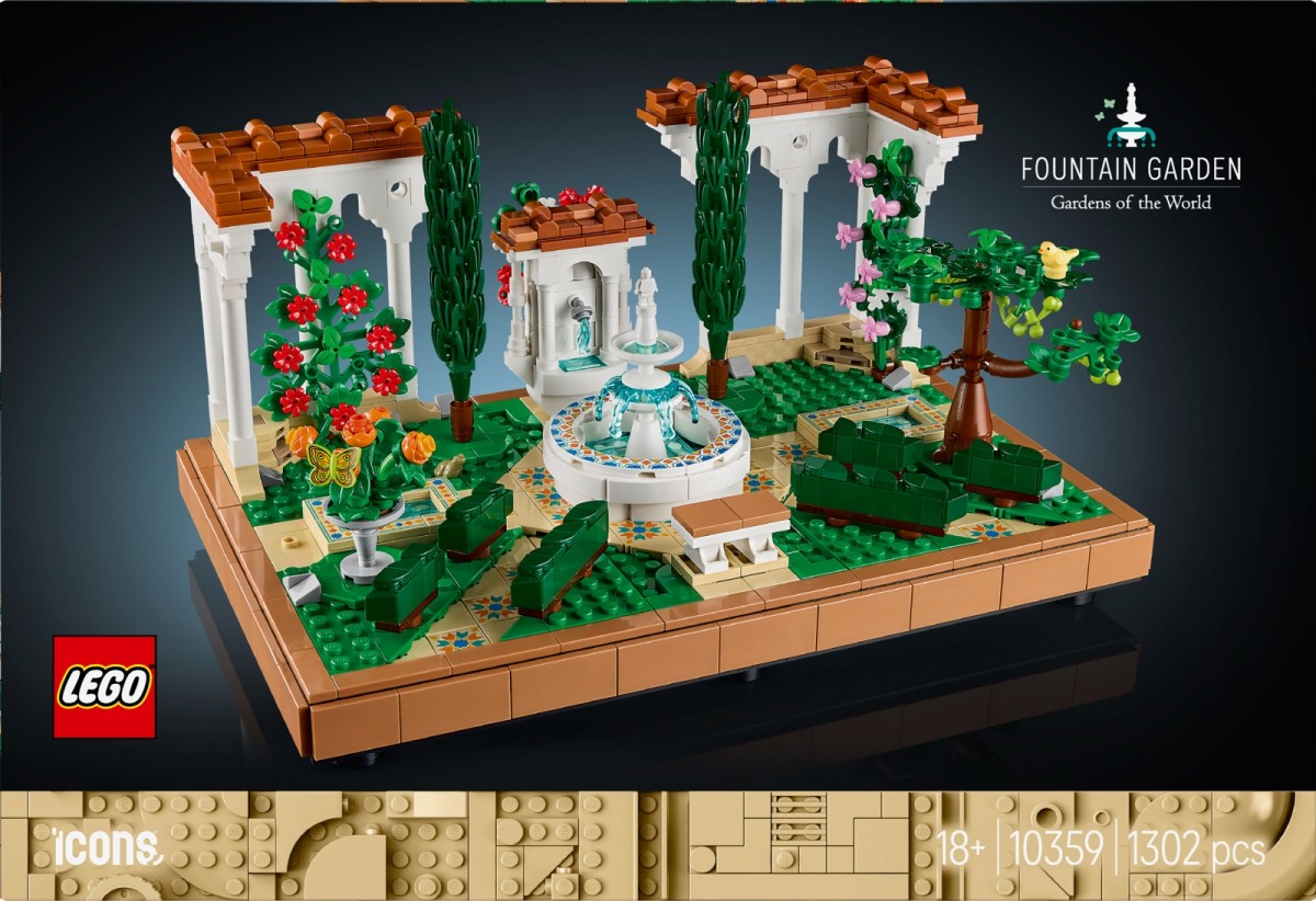 Fontanas sode, lego botanicals