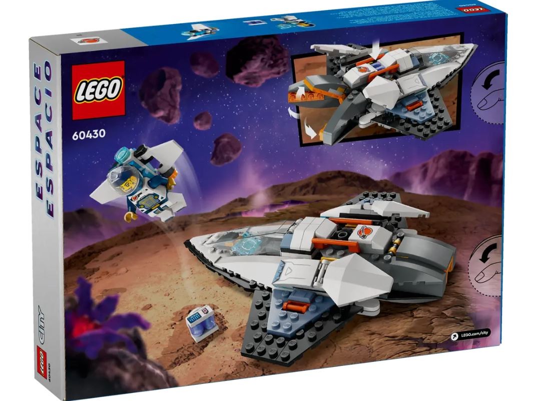 60430 lego® city tarpgalaktinis erdvėlaivis