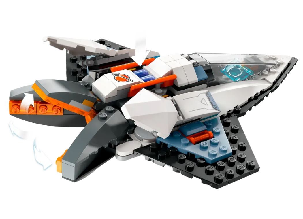 60430 lego® city tarpgalaktinis erdvėlaivis