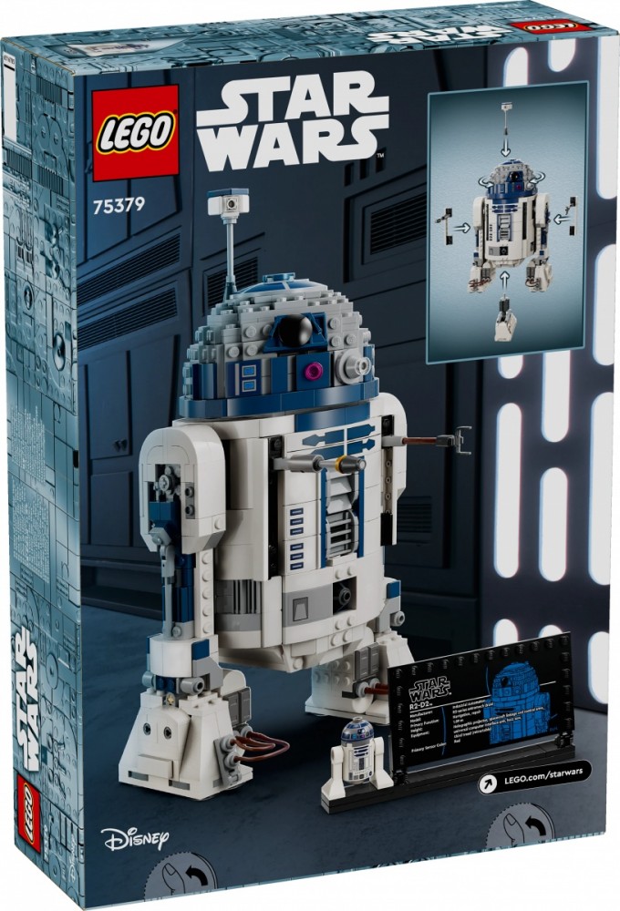 Konstruktorius lego star wars r2-d2