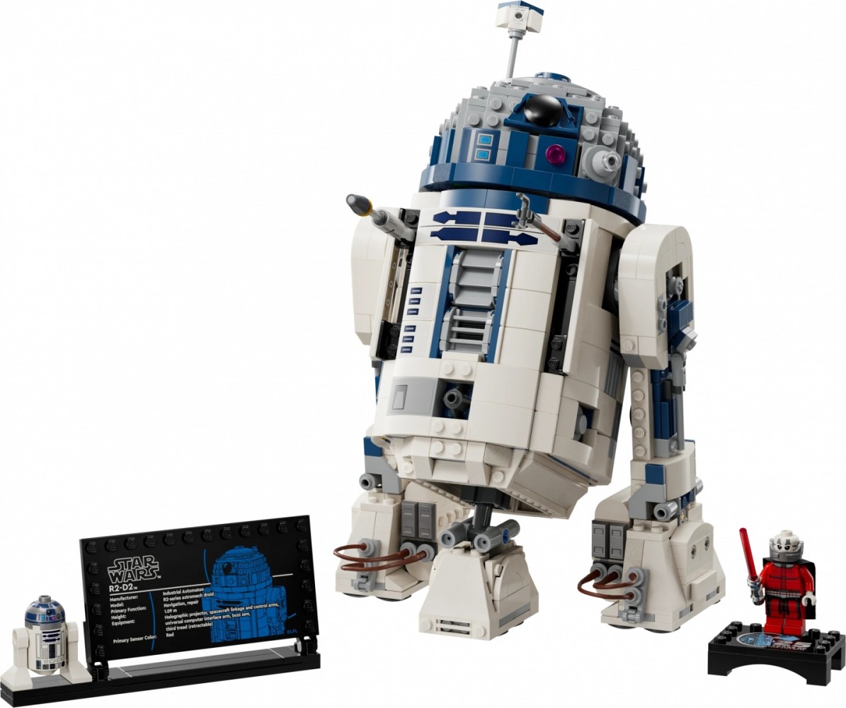 Konstruktorius lego star wars r2-d2