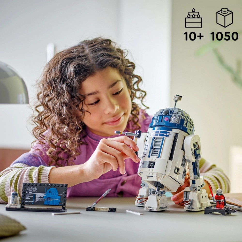Konstruktorius lego star wars r2-d2