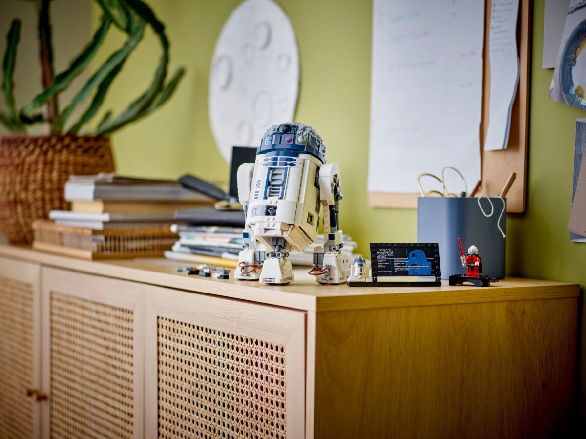 Konstruktorius lego star wars r2-d2