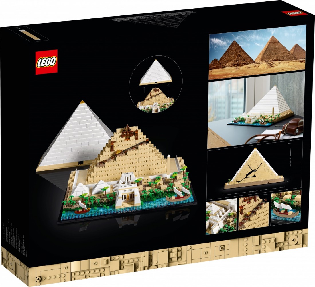 21058 lego® architecture didžioji gizos piramidė