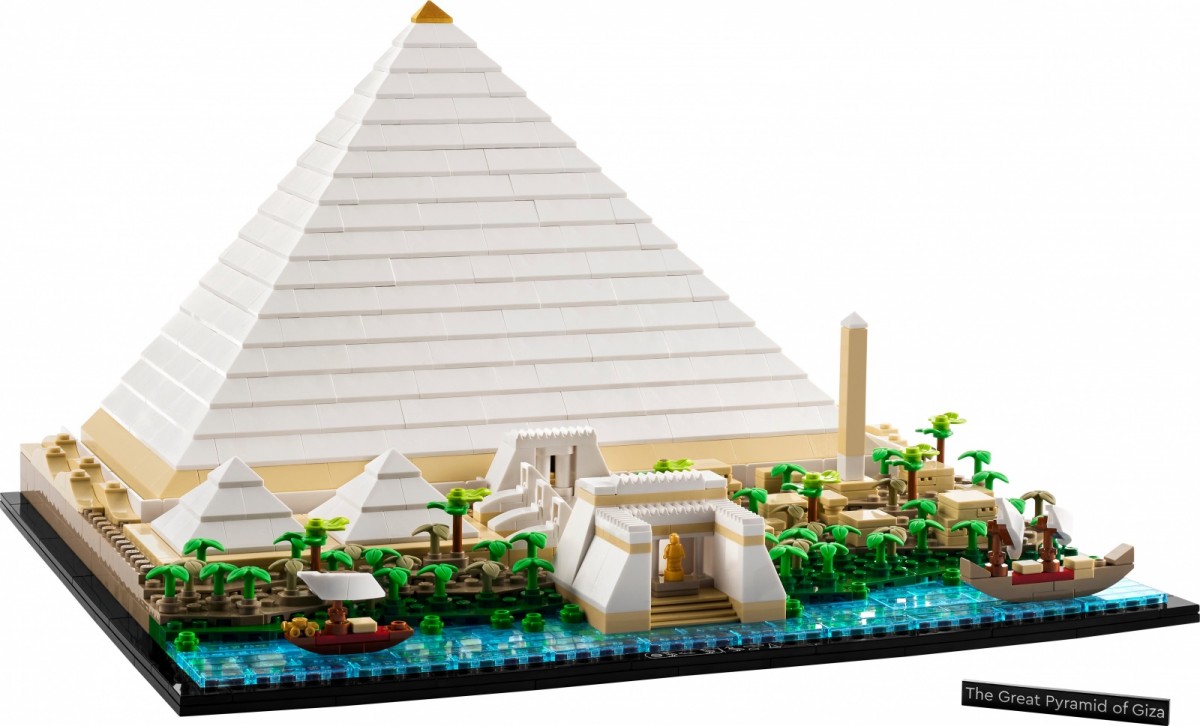 21058 lego® architecture didžioji gizos piramidė