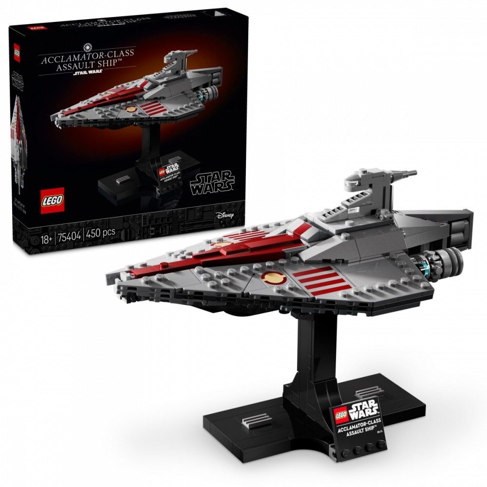 Konstruktorius lego star wars acclamator klasės šturmo laivas