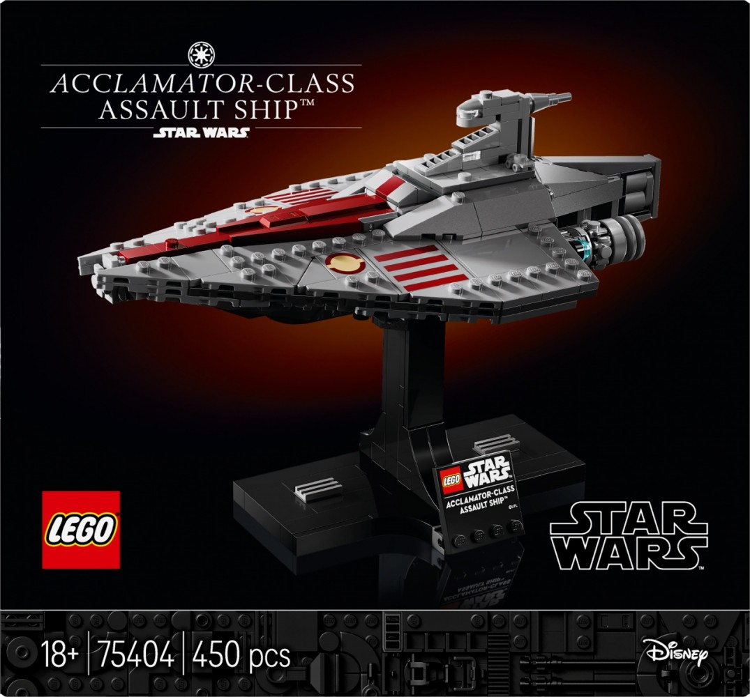 Konstruktorius lego star wars acclamator klasės šturmo laivas