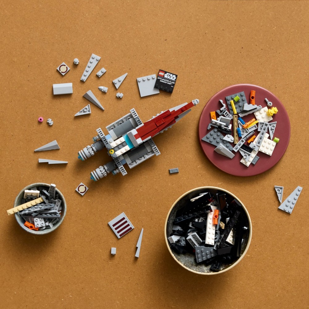 Konstruktorius lego star wars acclamator klasės šturmo laivas
