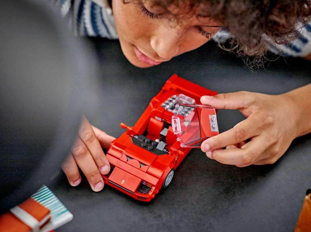 76934 lego® speed champions ferrari f40 superautomobilis, 318 d.